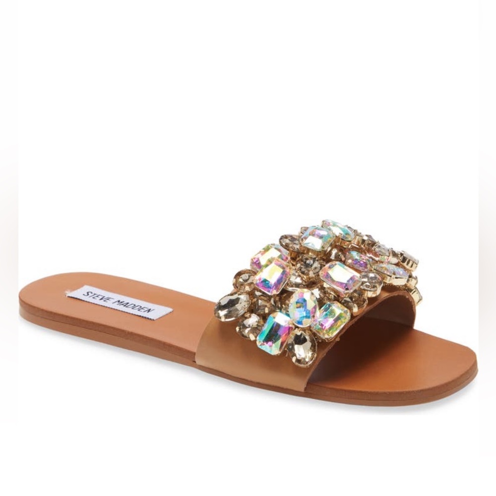 Steve Madden Brionna Embellished Slide Sandal